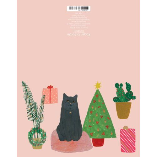 Paagman Roger la borde wenskaarten kerst - chou chou chat