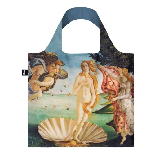 Loqi opvouwbare tas museum collectie - birth of venus recycled