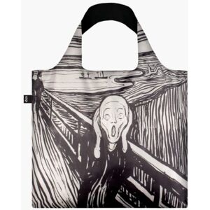 Loqi opvouwbare tas museum collectie - edvard munch scream recycled Loqi opvouwbare tas museum collectie - edvard munch scream recycled