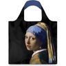 Loqi opvouwbare tas museum collectie - johannes vermeer; girl with a pearl earring