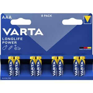 Varta LR03 - AAA Alkaline Batterijen - 8 Stuks Varta LR03 - AAA Alkaline Batterijen - 8 Stuks