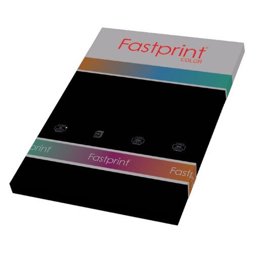 Kopieerpapier fastprint a4 120gr zwart 100vel