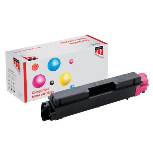 Toner quantore alternatief tbv kyocera tk-580m Rood