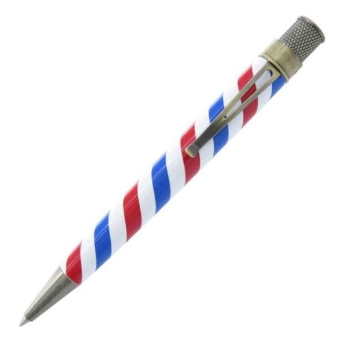 Retro 51 tornado vintage metalsmith brutus barber rollerball / balpen