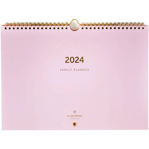A-journal familieplanner 2024 - lila
