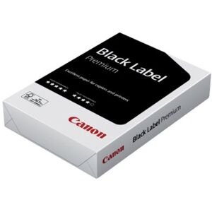Kopieerpapier canon black label premium a4 80gr Wit 500 vel Kopieerpapier canon black label premium a4 80gr Wit 500 vel