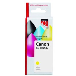 Inktcartridge quantore alternatief tbv canon Cli-581xxl geel Inktcartridge quantore alternatief tbv canon Cli-581xxl geel