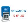 Woord-datumstempel colop s160o ontvangen