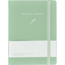 A-journal kitchen journal, formaat 16 x 21,5 cm., kleur zacht groen