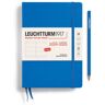 Leuchtturm1917 18 maanden agenda 2024-2025, 1 week per 2 pagina's, hardcover medium a5, lucht blauw