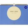 A-journal 18 maanden familieplanner 2024-2025, cirkel