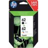 Inktcartridge hp n9j71ae 62 zwart + kleur