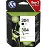 Inktcartridge hp 3jb05ae 304 zwart + kleur