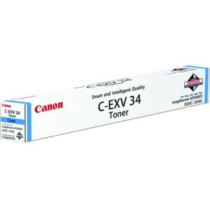 Tonercartridge canon c-exv 34 blauw Tonercartridge canon c-exv 34 blauw