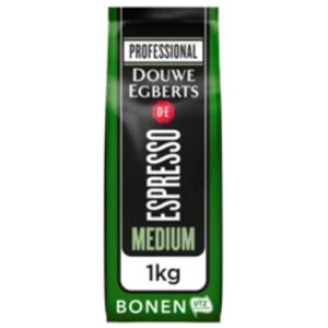 Koffie douwe egberts espresso bonen medium roast 1kg Koffie douwe egberts espresso bonen medium roast 1kg