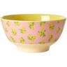 Rice melamine kom medium lemon print