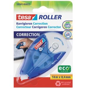 Correctietape tesa® ecologo® 8,4mmx14m navulbaar Op blister Correctietape tesa® ecologo® 8,4mmx14m navulbaar Op blister