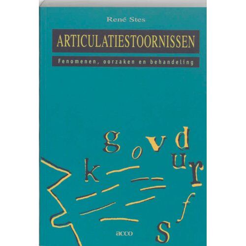 Acco Uitgeverij Articulatiestoornissen - R. Stes