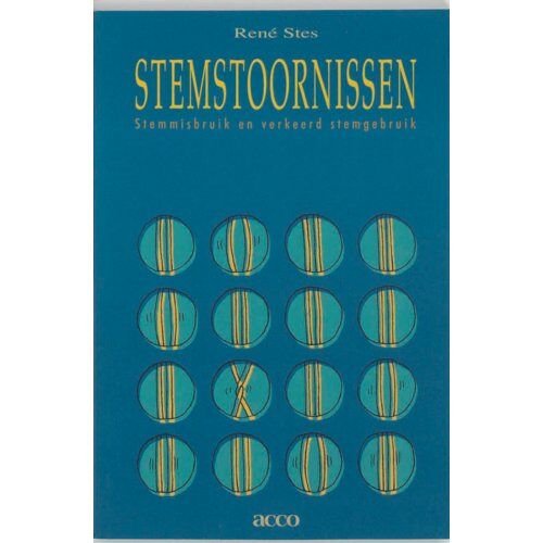 Acco Uitgeverij Stemstoornissen - R. Stes