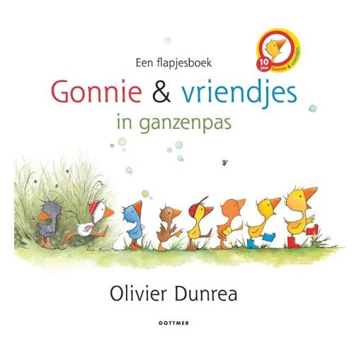 Gottmer Uitgevers Groep B.V. Gonnie En Vriendjes In Ganzenpas - Gonnie & Vriendjes - Olivier Dunrea