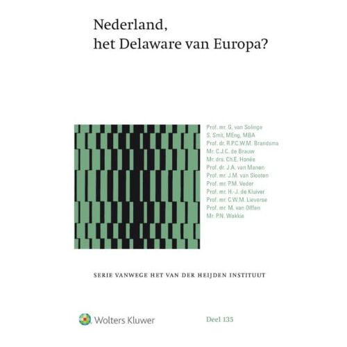 Wolters Kluwer Nederland B.V. Nederland, Het Delaware Van Europa?