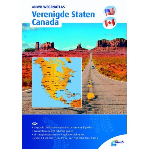 Anwb Retail Verenigde Staten/ Canada - Anwb Wegenatlas - ANWB