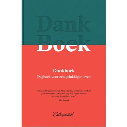 De Correspondent Uitgevers B.V. Dankboek - Ernst-Jan Pfauth