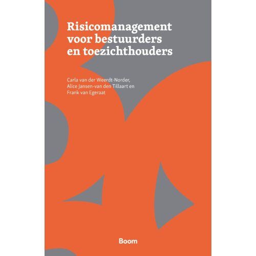 Koninklijke Boom Uitgevers Risicomanagement Voor Toezichthouders En Bestuurders - Carla van der Weerdt-Norder