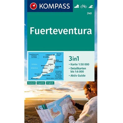 62damrak Kompass Wk240 Fuerteventura - Kompass Wanderkarten - KOMPASS-Karten GmbH