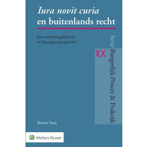 Wolters Kluwer Nederland B.V. Iura Novit Curia En Buitenlands Recht - Steven Stuij