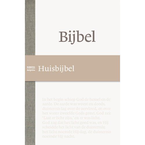 Nederlands-Vlaams Bijbelgenootsc Bijbel Nbv21 Huisbijbel - NBG