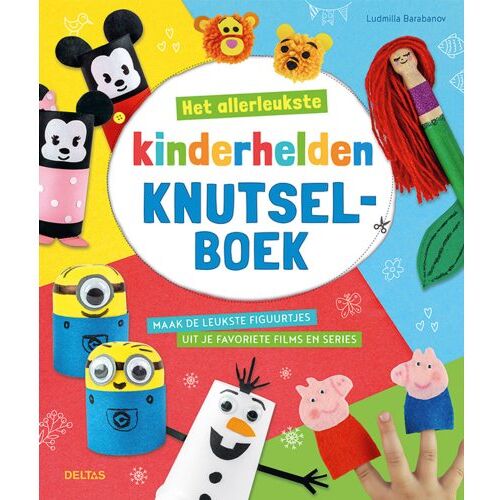 Centrale Uitgeverij Deltas Het Allerleukste Kinderhelden Knutselboek - Ludmilla BARABANOV