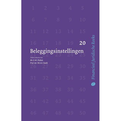 Uitgeverij Paris B.V. Beleggingsinstellingen - Financieel Juridische Reeks