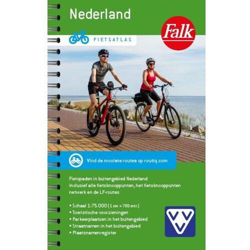 Falkplan Falk Vvv Fietsatlas Nederland - Fietsatlassen