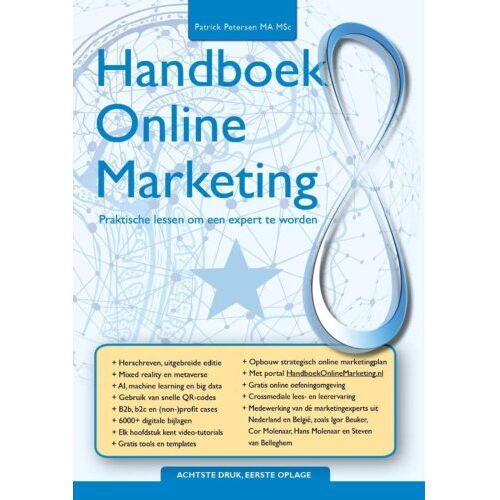 A Class Books Handboek Online Marketing 8 - Handboek Online Marketing - Patrick Petersen