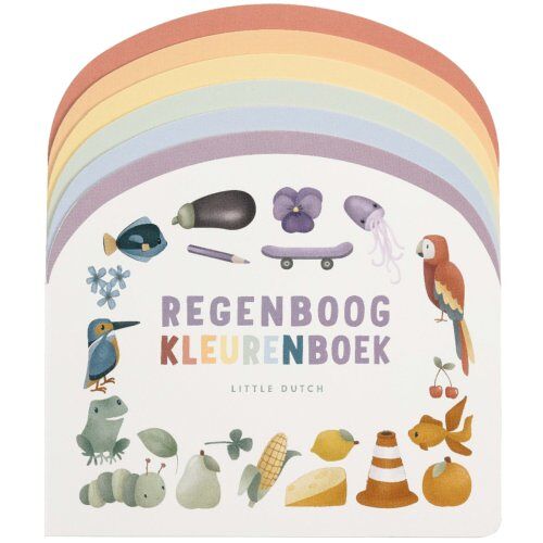 Mercis Publishing B.V. Regenboog Kleurenboek - Little Dutch - Mercis Publishing
