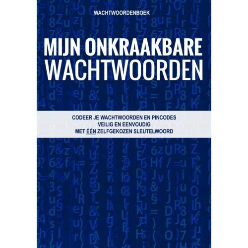 Brave New Books Wachtwoordenboek - Mijn Onkraakbare Wachtwoorden - Wachtwoordenboekjes & Meer