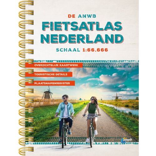 Anwb Retail De Anwb Fietsatlas Nederland - ANWB