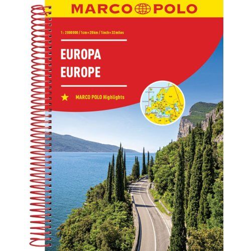 62damrak Marco Polo Wegenatlas Europa - Marco Polo Atlassen