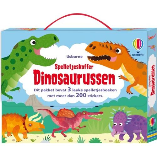 Standaard Uitgeverij - Strips & Spelletjeskoffer Dinosaurussen - Spelletjeskoffer