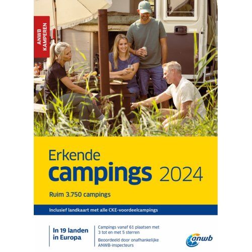 Anwb Retail Erkende Campings / 2024 - Anwb Campinggids - ANWB