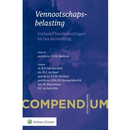 Wolters Kluwer Nederland B.V. Compendium Vennootschapsbelasting