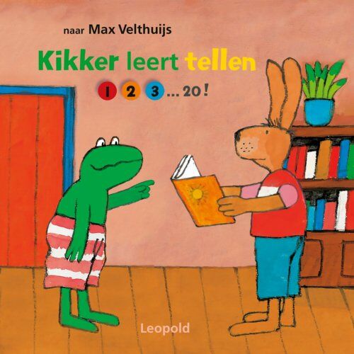 Wpg Kindermedia Kikker Leert Tellen - Kikker - Max Velthuijs