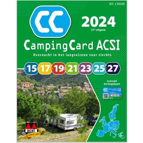 Acsi. Publishing Bv Campingcard Acsi 2024 Nederlands - Acsi Campinggids - ACSI