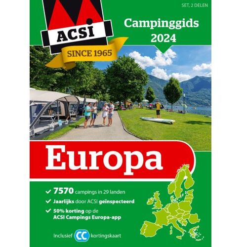 Acsi. Publishing Bv Acsi Campinggids Europa 2024 - Acsi Campinggids - ACSI