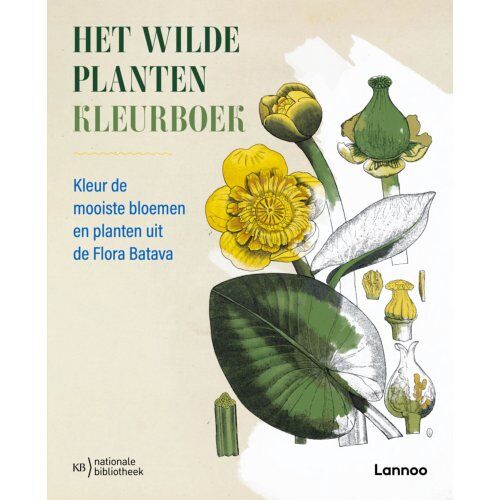 Terra - Lannoo, Uitgeverij Het Wilde Planten Kleurboek - Esther van Gelder
