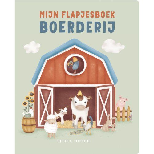 Mercis Publishing B.V. Mijn Flapjesboek Boerderij - Little Dutch - Mercis Publishing