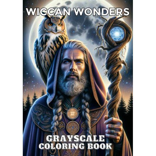 Brave New Books Wiccan Wonders - Nori Art Coloring