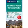 62damrak Kompass Wk24 Lechtaler Alpen, Hornbachkette - Kompass Wanderkarten