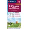 62damrak Kompass Fk3322 Fietskaart Ostfriesland Mit Inseln - Kompass Fietskaarten